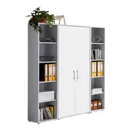 Möbelix Office Edition B: 173 Cm Grau/weiß Angebot