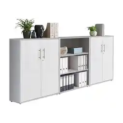 Möbelix Office Edition B: 253,2 Cm Grau/weiß Angebot