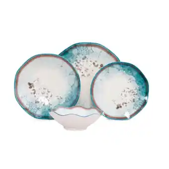 Möbelix Kombiservice Porzellan für 6 Personen, Multicolor Angebot