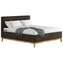 Möbelix Polsterbett Mit Bettkasten Jupiter 160x200 Cm Braun Angebot