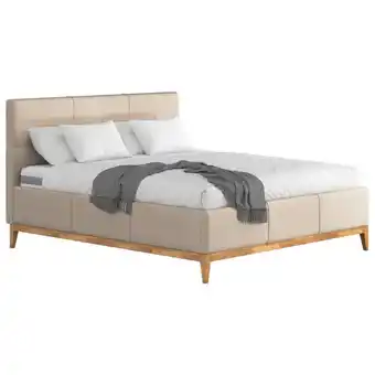 Möbelix Polsterbett Mit Bettkasten Jupiter 180x200 Cm Beige Angebot