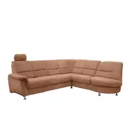 Möbelix Ecksofa mit Relaxfunktion Parole Koralle Chenille Angebot