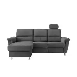 Möbelix Ecksofa mit Bettkasten Parole Anthrazit Chenille Angebot