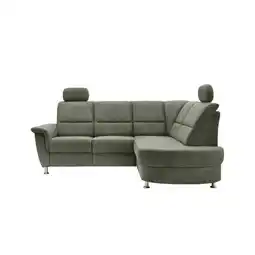 Möbelix Ecksofa mit Stauraum Parole Grün Chenille Angebot