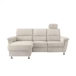 Möbelix Ecksofa mit Stauraum Parole Beige Chenille Angebot