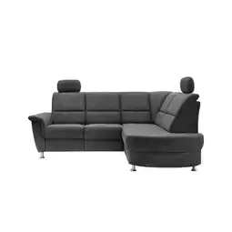 Möbelix Ecksofa mit Stauraum Parole Anthrazit Chenille Angebot