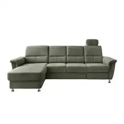 Möbelix Ecksofa mit Relaxfunktion Parole Grün Chenille Angebot