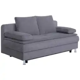 Möbelix Schlafsofa mit Bettkasten Ken Graubraun Angebot
