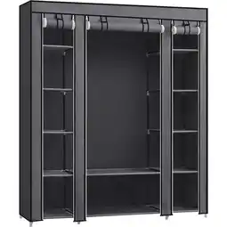 Möbelix Stoffschrank B: 150 Cm Schwarz Angebot