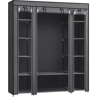 Möbelix Stoffschrank B: 150 Cm Schwarz Angebot