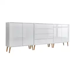 Möbelix Sideboard Mailand 5 B: 237 Cm Weiß Angebot