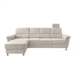 Möbelix Ecksofa mit Relaxfunktion Parole Beige Chenille Angebot