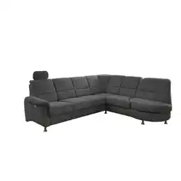 Möbelix Ecksofa mit Relaxfunktion Parole Anthrazit Chenille Angebot