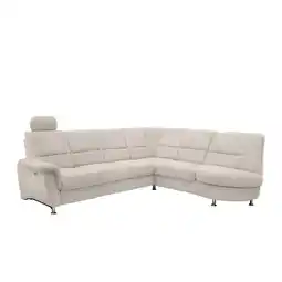 Möbelix Ecksofa mit Relaxfunktion Parole Beige Chenille Angebot