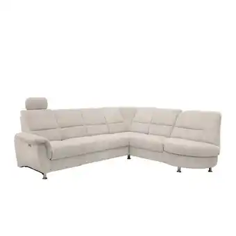 Möbelix Ecksofa mit Relaxfunktion Parole Beige Chenille Angebot