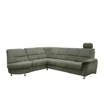 Möbelix Ecksofa mit Relaxfunktion Parole Dunkelgrün Chenille Angebot