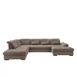 Möbelix Wohnlandschaft Mit Bettkasten Rigatti Graubraun B: 387 Cm Angebot