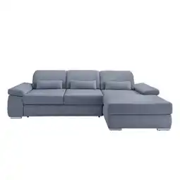 Möbelix Ecksofa Inkl. Bettkasten Milian Hellblau,s:188x295cm Angebot