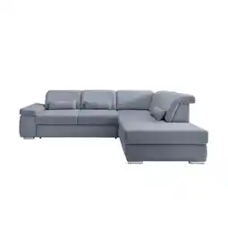 Möbelix Ecksofa Inkl. Bettkasten Milian Hellblau,s: 297x250 Cm Angebot