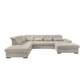 Möbelix Wohnlandschaft Mit Bettkasten Rigatti Beige B: 387 Cm Angebot