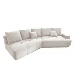 Möbelix Big Sofa Fertilia Bouclé Weiß, B: 323 Cm Angebot