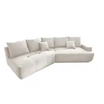 Möbelix Big Sofa Fertilia Bouclé Weiß, B: 323 Cm Angebot