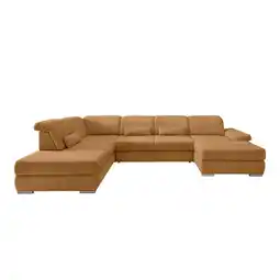 Möbelix Wohnlandschaft Milian Currygelb, U: 250x375x186 Cm Angebot