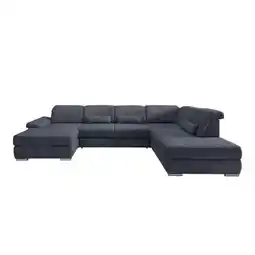 Möbelix Wohnlandschaft Milian Anthrazit, U: 186x375x250 Cm Angebot