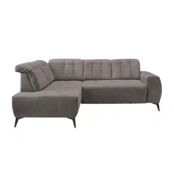 Möbelix Ecksofa mit USB Anschluss Sano, Graubraun, S: 200x261 cm Angebot