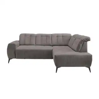 Möbelix Ecksofa mit USB Anschluss Sano, Graubraun, S: 261x200 cm Angebot