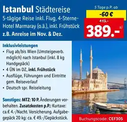 Lidl Reisen Istanbul Städtereise Angebot
