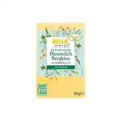 Billa Käseminis div. Sorten BILLA Angebot