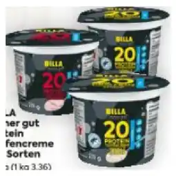 Billa Protein Topfencreme div. Sorten BILLA Angebot