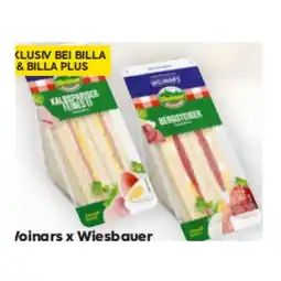 Billa Bergsteiger-Sandwich od. Kalbspariser-Ei-Sandwich BILLA Angebot