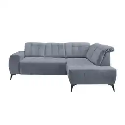 Möbelix Ecksofa mit USB Anschluss Sano, Hellblau, S: 261x200 cm Angebot