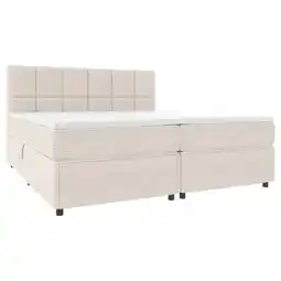 Möbelix Boxspringbett mit Topper Garda 140x200 cm Creme Angebot