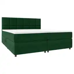 Möbelix Boxspringbett Mit Topper Garda 100x200 Cm Dunkelgrün Angebot