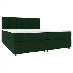 Möbelix Boxspringbett Mit Topper Garda 140x200 Cm Dunkelgrün Angebot