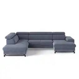 Möbelix Wohnlandschaft Mit Bettkasten Emma Blau Angebot