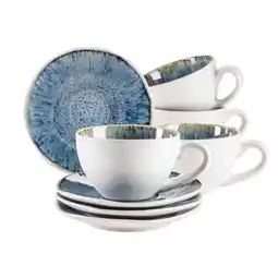 Möbelix Kaffeeservice Frozen Steinzeug 4 Personen Geschirr Set Angebot
