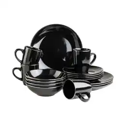 Möbelix Kombiservice Metallic Rim 4 Personen Geschirr Set Angebot