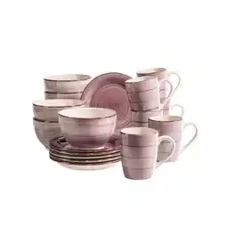 Möbelix Frühstücksservice Lumaca 6 Personen Geschirr Set Angebot