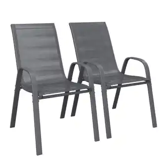 Möbelix Gartensessel Paula 2er Set Metall/Textil Angebot