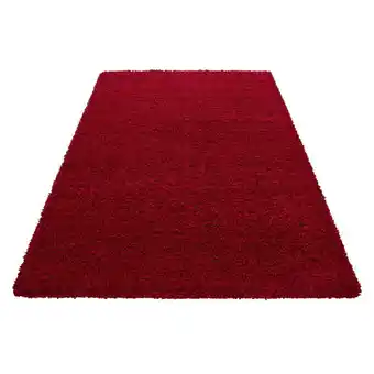 Möbelix Hochflor Teppich Rot Life 120x170 Cm Angebot