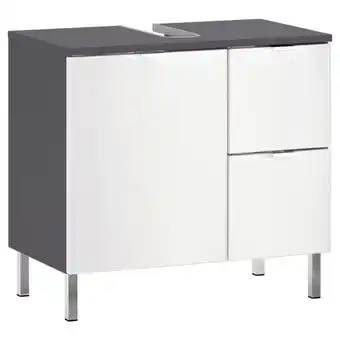 Möbelix Waschbeckenunterschrank Gw-Mauresa B 60cm Weiß/Graphit Angebot