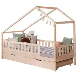 Möbelix Hausbett Lou Bettschublade Naturfarben B: 100 cm Angebot