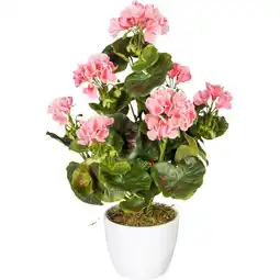 Möbelix Kunstpflanze Geranie inkl. Topf D: 13 cm Angebot