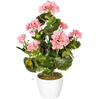 Möbelix Kunstpflanze Geranie inkl. Topf D: 13 cm Angebot