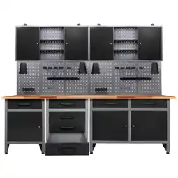 Möbelix Werkbank-set Entdecker B: 240 Cm Anthrazit/grau Angebot
