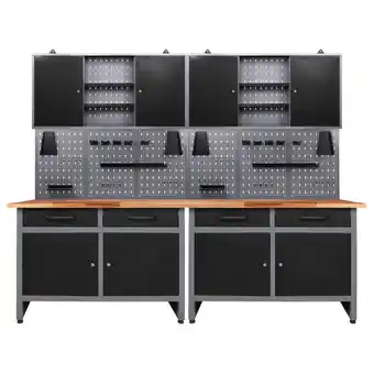 Möbelix Werkbank-set Werner B: 240 Cm Anthrazit/grau Angebot
